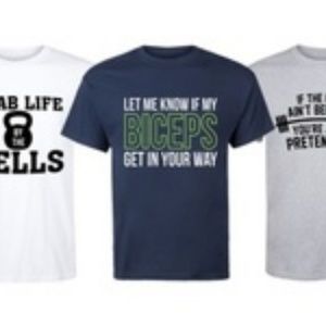 🆕Men's Short Sleeve: Let Me Know If My Biceps